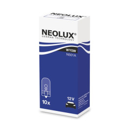Лампа автомобільна WY5W (5 шт., 12 В, 5 Вт, тип гнезда: W2,1X9,5D, оранж) NEOLUX