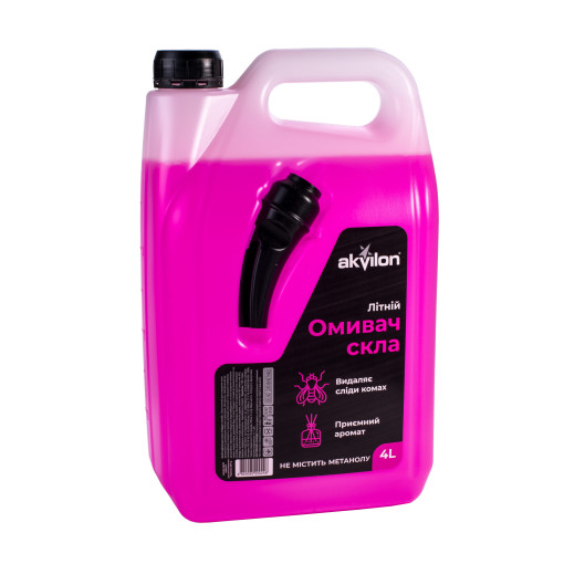 Летняя жидкость для омывателя AKVILON AKVILON SUMMER 4L +PS