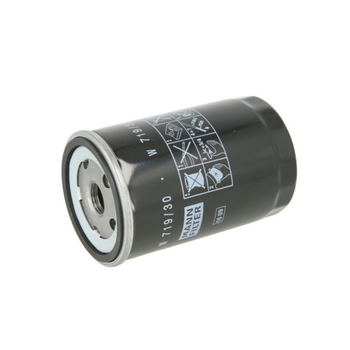 Фільтр оливи AUDI 100 C4, 200 C3, 80 B3, 80 B4, 90 B3, A3, A4 B5, A4 B6, A4 B7, A4 B8, A6 C4, A6 C5, A8 D2, CABRIOLET B3, COUPE B2, COUPE B3, QUATTRO, TT; SEAT ALHAMBRA, ALTEA 1.4-4.2 01.87-