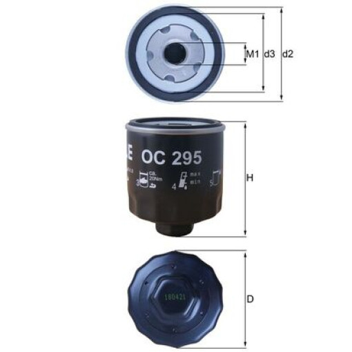 Фільтр оливи AUDI A2; JAGUAR S-TYPE II, XK 8; LINCOLN LS; SEAT ALTEA, ALTEA XL, AROSA, CORDOBA, CORDOBA VARIO, IBIZA II, IBIZA III, IBIZA IV, IBIZA IV SC, IBIZA IV ST, INCA 1.0-4.2 07.87-