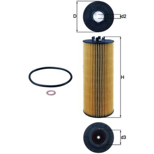 Фильтр маслянный AUDI A4 B5, A4 B6, A4 B7, A6 C5, A8 D2, ALLROAD C5; SKODA SUPERB I; VW PASSAT B5, PASSAT B5.5 2.5D 01.97-03.08