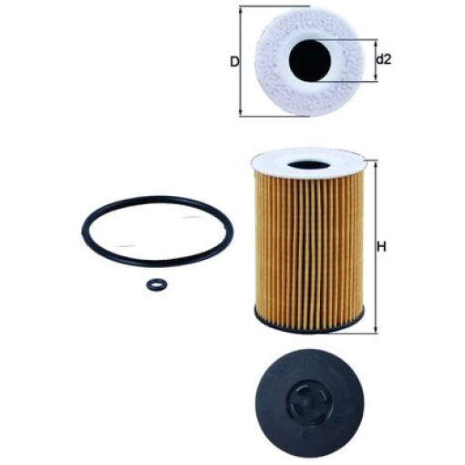 Фильтр маслянный MAN TGE; AUDI A1, A3, A4 ALLROAD B8, A4 ALLROAD B9, A4 B8, A4 B9, A5, A6 C7, Q2, Q3, Q5, TT; SEAT ALHAMBRA, ARONA, ATECA, IBIZA V, LE