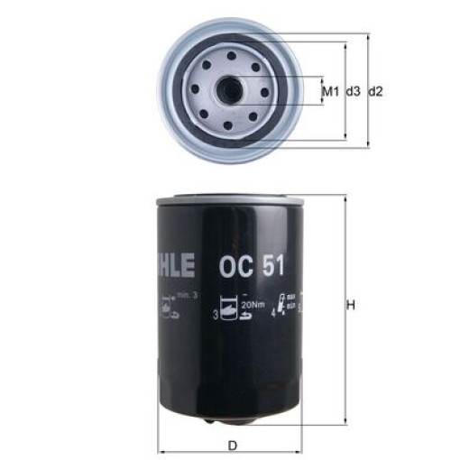 Фильтр маслянный VOLVO 240, 740, 940; ARO 10; AUDI 100 C2, 100 C3, 100 C4, 80 B2, 80 B3, 80 B4, 90 B3, A6 C4; JAGUAR XK II; ROVER 2000-3500; SEAT CORD
