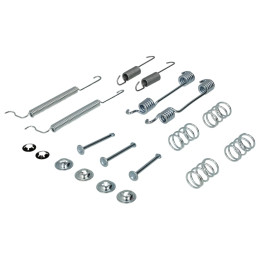 Монтажный комплект барабанных колодок (OPEL) CHEVROLET AVEO / KALOS, LACETTI, NUBIRA; DAEWOO ESPERO, LACETTI, LANOS, NEXIA, NUBIRA; OPEL ASTRA F, CORS