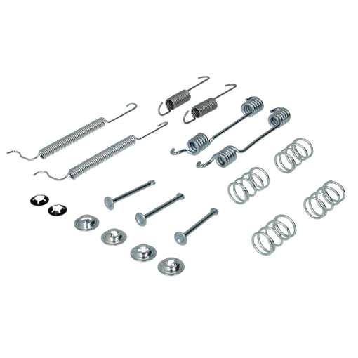 Монтажный комплект барабанных колодок (OPEL) CHEVROLET AVEO / KALOS, LACETTI, NUBIRA; DAEWOO ESPERO, LACETTI, LANOS, NEXIA, NUBIRA; OPEL ASTRA F, CORS