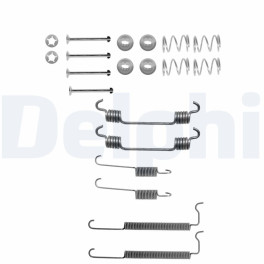 Монтажный комплект барабанных колодок (OPEL) CHEVROLET AVEO / KALOS, LACETTI, NUBIRA; DAEWOO ESPERO, LACETTI, LANOS, NEXIA, NUBIRA; OPEL ASTRA F, CORS