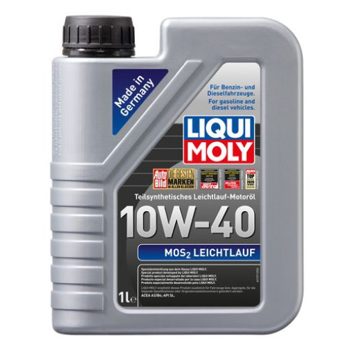 Моторное масло LIQUI MOLY (1L) SAE 10W40 MoS2 LEICHTLAUF 1930/2626 1л