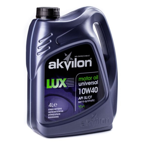 Масло моторное полусинтетика 4L