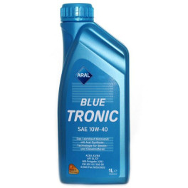 Моторное масло ARAL BLUETRONIC 10W40 1L (0,8 KG) SAE 10W40 ;API SN; ACEA A3/B4; FIAT 9.55535-D2; MB 229.1; VW 501.01; VW 505.00