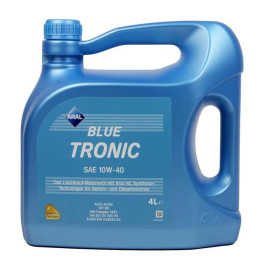 Моторное масло ARAL BLUETRONIC 10W40 4L (4L) SAE 10W40 ;API SN; ACEA A3/B4; FIAT 9.55535-D2; MB 229.1; VW 501.01; VW 505.00