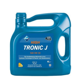 Моторное масло ARAL HIGHTRONIC J 5W30 4L (4L) SAE 5W30 ; ACEA C2; PSA B71 2290