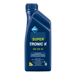 Масло моторное Aral SuperTronic K 5W30 ;API SP; ACEA C3; BMW LL-04; MB 229.31; MB 229.51; MB 229.52; PORSCHE C30; VW 504.00; VW 507.00