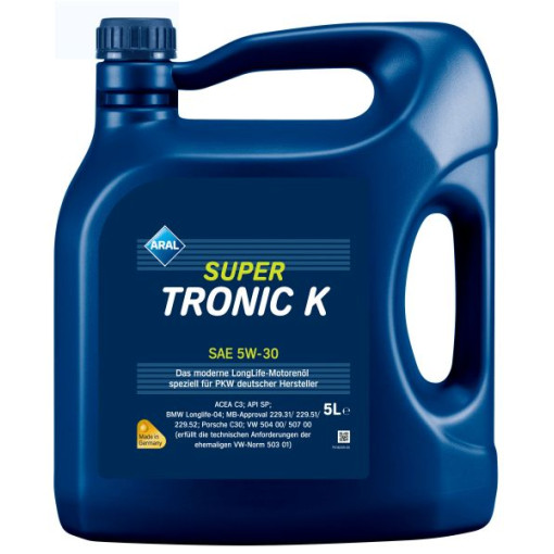 Масло моторное Aral SuperTronic K 5W30 5 литров
