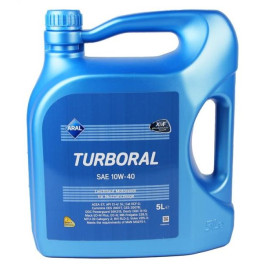 Моторное масло ARAL TURBORAL 10W40 5L (5L) SAE 10W40 ;API CI-4, SL; ACEA E3; E5; E7; CATERPILLAR ECF-2; CUMMINS 20076; CUMMINS 20077; CUMMINS 20078; D