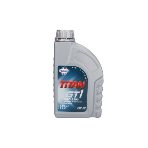 Моторное масло FUCHS OIL TITAN GT1 2290 5W30 1L TITAN (1L) SAE 5W30 ; ACEA C2; CITROEN B71 2290; PEUGEOT B71 2290; PSA B71 2290