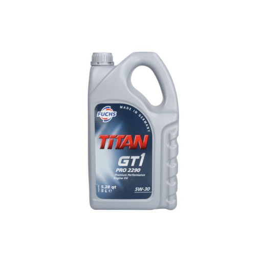 Моторное масло FUCHS OIL TITAN GT1 2290 5W30 5L TITAN (5L) SAE 5W30 ; ACEA C2; CITROEN B71 2290; PEUGEOT B71 2290; PSA B71 2290
