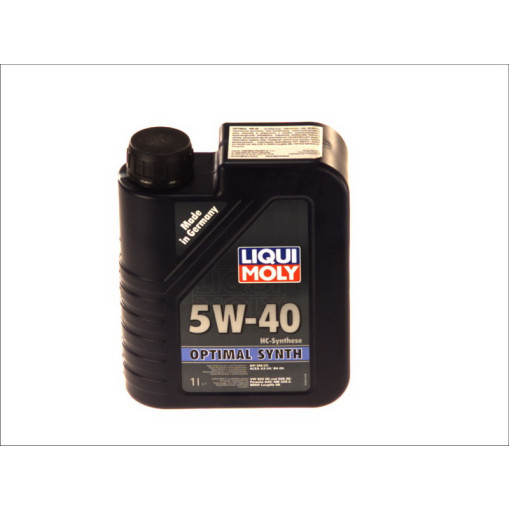 Моторное масло LIQUI MOLY LIM3925 (1L) SAE 5W40 ;API SN/SM/CF; ACEA A3/B4; BMW LL-98; MB 229.3; PORSCHE A40; VW 502.00/505.00