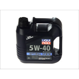 Моторное масло LIQUI MOLY LIM3926 (4L) SAE 5W40 ;API SN/SM/CF; ACEA A3/B4; BMW LL-98; MB 229.3; PORSCHE A40; VW 502.00/505.00