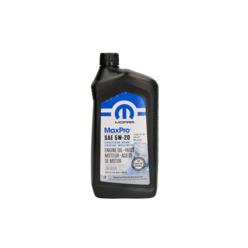 Олива моторна OE (0,946L) SAE 5W20 ; ACEA B1-10; CHRYSLER MS-6395
