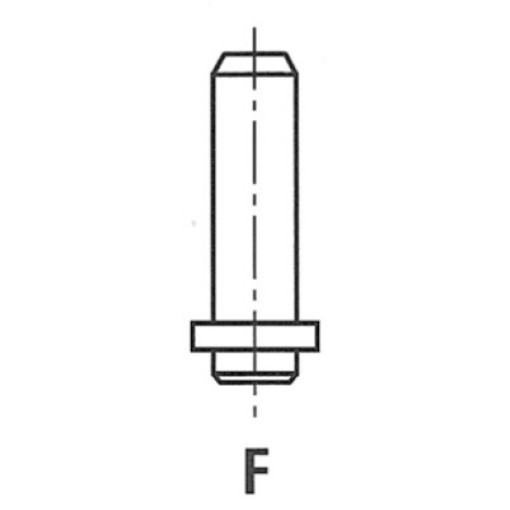 Втулка клапана (вип/впуск) AUDI 100 C4, 80 B4, A2, A3, A4 B5, A4 B6, A4 B7, A6 C4, A6 C5, A6 C6, A8 D2, CABRIOLET B3, COUPE B3; FORD GALAXY I, GALAXY MK I 1.2D-5.0D 02.88-