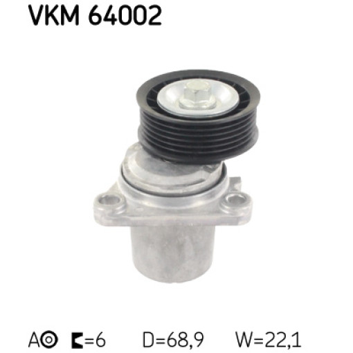 Натажитель поликлинового ремня MAZDA 3, 6, CX-7, MX-5 III 1.8-2.5 01.02-12.14