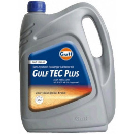 Масло двигателя GULF TEC PLUS 10W-40 5L