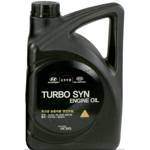Масло двигателя HYUNDAI (4L +) 5W30; ACEA A5