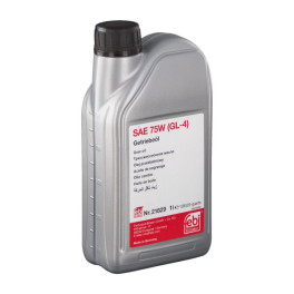 Масло трансмиссионное 75W API GL-4; MB 235.10; VW G 052 178; VW G 052 512; VW G 055 726; VW TL 52178; VW TL 52512; VW TL 726Y