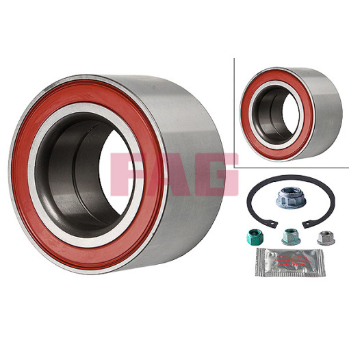 Подшипник передней ступицы к/кт  AUDI A3, TT; SEAT LEON, TOLEDO II; SKODA OCTAVIA I; VW BORA, BORA I, GOLF IV, NEW BEETLE 1.4-3.2 09.96-12.13