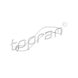 Шланг системи охолодження Верхн (30мм) VW PASSAT B3/B4 1.8/1.9D/2.0 02.88-05.97