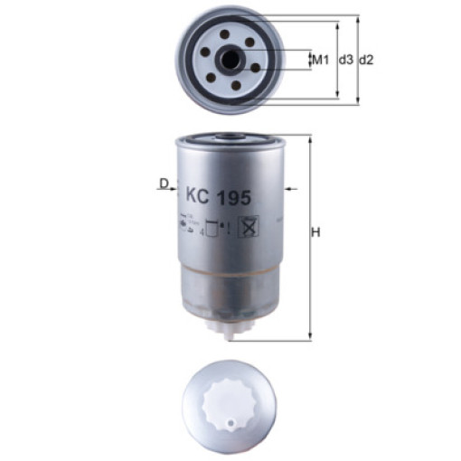 Топливный фильтр ALFA ROMEO 147, 156, 166, GT; CITROEN JUMPER; FIAT DOBLO, DOBLO/MINIVAN, DUCATO, MULTIPLA, STILO; LANCIA LYBRA, THESIS; LDV MAXUS; PE