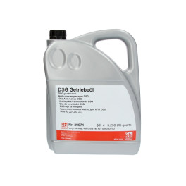 Трансмиссионное масло ATF FEBI BILSTEIN FE39071 (5L) (DSG/DCT); BMW Drivelogic 7-speed; DCTF-1; DCTF-1+; Dia Queen SSTF-I; FORD M2C936-A; MB 236.21; M