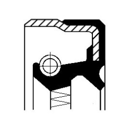 уплотнительное кольцо , полуось (60x74x8) AUDI A1, A2, A3, Q3, TT; FIAT PUNTO EVO; FORD GALAXY; SEAT ALHAMBRA, ALTEA, ALTEA XL, CORDOBA, IBIZA III, IB