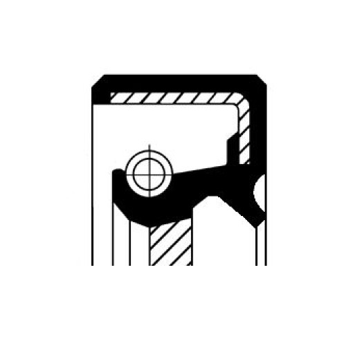 Кільце компресора (44x60x7) MITSUBISHI COLT II, COLT III, ECLIPSE I, GALANT V, GALANT VI, GALANT VII, GALANT VIII, L 300 / DELICA II, L 300 III, L200, L400 1.6-2.5D 05.80-12.07