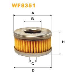Фильтр жидкой фазы WIX FILTERS WF8351WIX