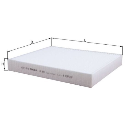 Фільтр салону AUDI A1; LAMBORGHINI AVENTADOR TARGA, CENTENARIO; SEAT IBIZA IV, IBIZA IV SC, IBIZA IV ST, TOLEDO IV; SKODA FABIA II, FABIA III, RAPID, ROOMSTER, ROOMSTER PRAKTIK 1.0-6.5 09.06-