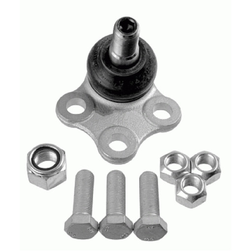 Шарова опора ричага, передня ось лів/прав (нижн передн) (диаметр конуса 19,55mm) NISSAN PRIMASTAR; OPEL VIVARO A; RENAULT TRAFIC II 1.9D-2.5D 02.01-