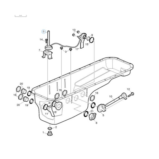 Датчик рівня оливи RVI/VOLVO