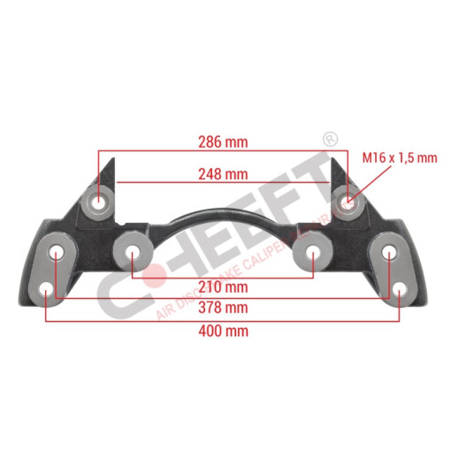 Скоба супорта KNORR 0004212606