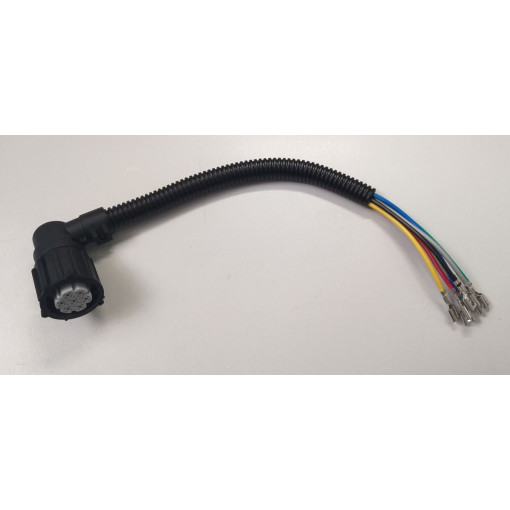 Фішка електрична 7 котактів кольорові дроти!!