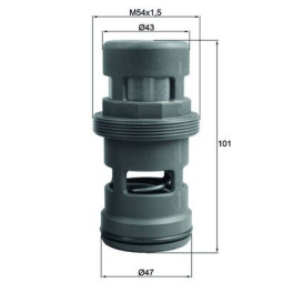 Термостат оливи  (114°C)  MERCEDES ACTROS MP4 / MP5, ANTOS, AROCS OM470.903-OM470.913 07.11-