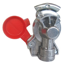 Головка пневматическая M22x1,5 автомат красная
