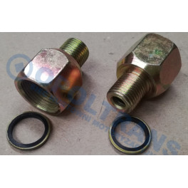 Переходник резьбовой M22x1,5/М16x1,5  (наружная резьба M16/внутренняя M22)