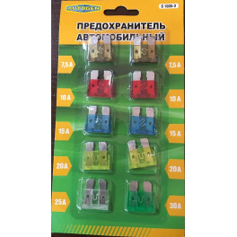 Предохранитель набор 7,5A-30A 10шт STANDART