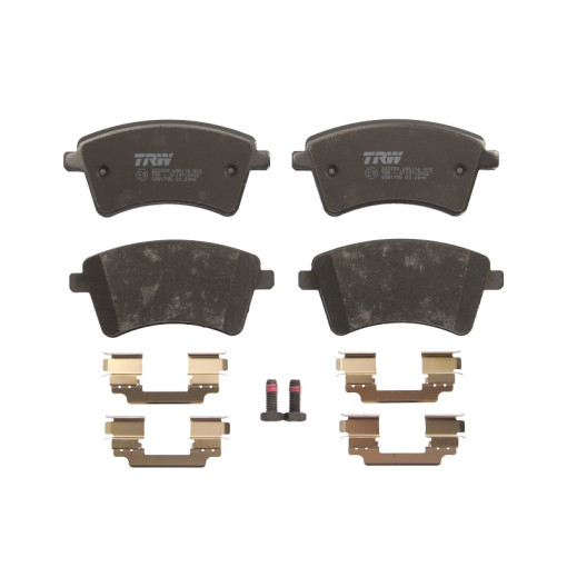 Гальмівні колодки передні к/кт MERCEDES CITAN MIXTO (DOUBLE CABIN), CITAN (MPV), CITAN/MINIVAN (W415) 1.2-Electric 02.08-