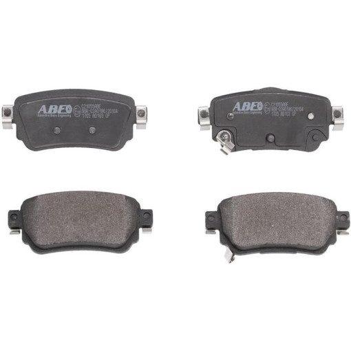 Тормозные колодки задних NISSAN LEAF, QASHQAI II, X-TRAIL, X-TRAIL III; RENAULT KADJAR