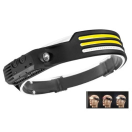Фонарик налобный LED NO3(White-Red-Yell) на ккумуляторе
