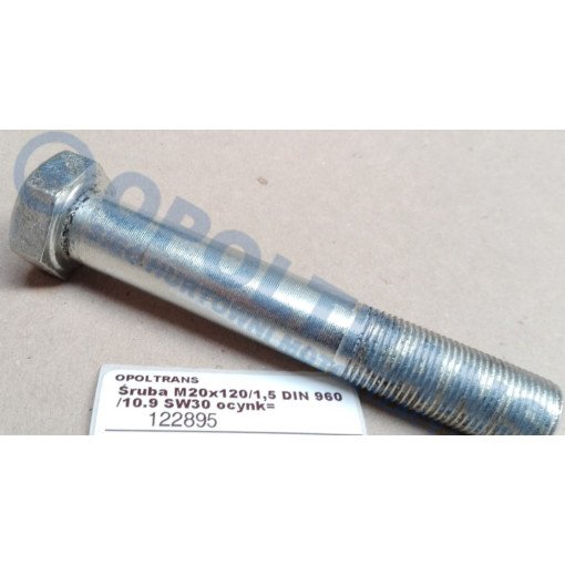 Болт M20x120x1,5MM 10.9