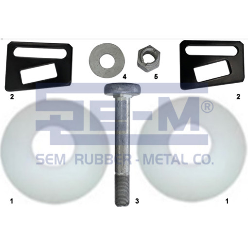 Ремкомплект ресори BPW ECO Air Compact Fi24