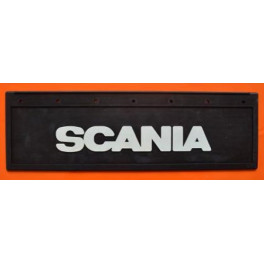 Брызговик с надписью SCANIA 220x650mm рельєфний перед 1шт